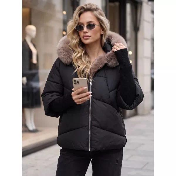  Geaca de dama DSTREET TY5987 NEGRU 