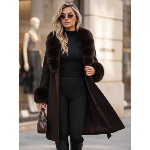  Palton de damă DSTREET TY6076 MARO 