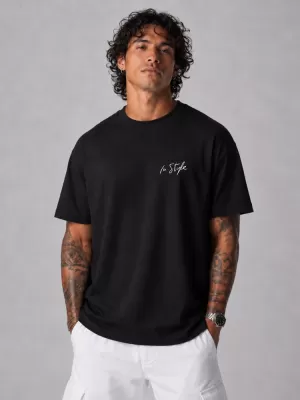 Tricou pentru bărbați DSTREET NX4007R-BK-O NEGRU