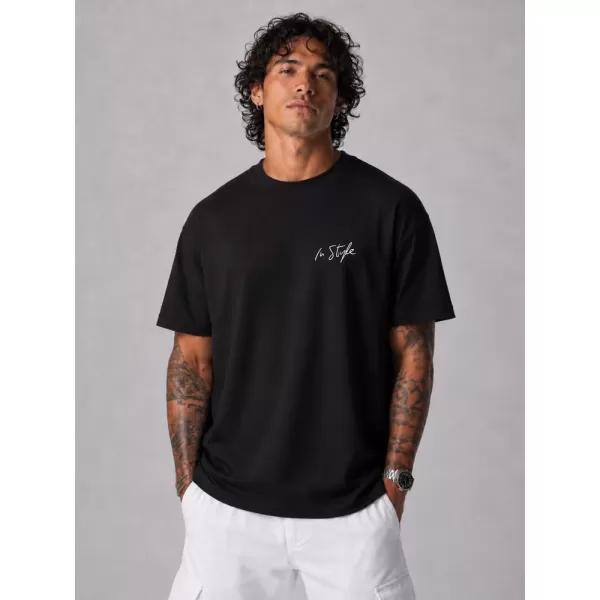  Tricou pentru bărbați DSTREET NX4007R-BK-O NEGRU 
