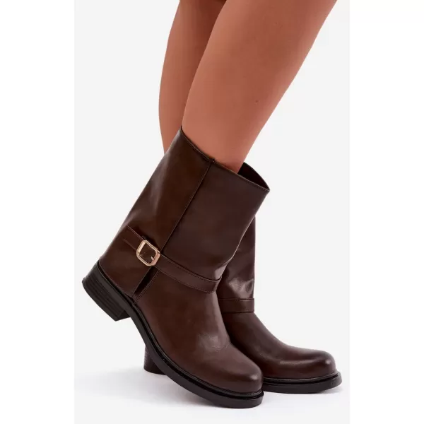 Botine de dama BOTO 5859 MARO 