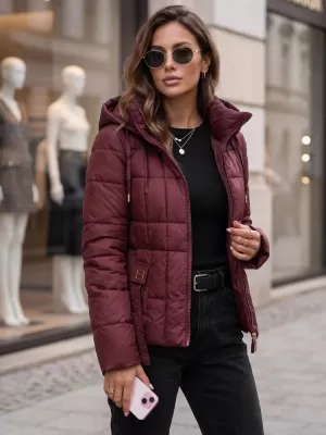 Geaca de dama DSTREET TY5859 CLARET