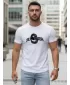 Tricou pentru bărbați DSTREET NX5019R-WH ALB