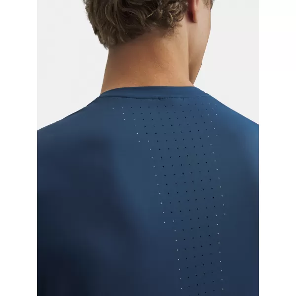  Tricou pentru bărbați UNDER ARMOUR VELOCITI PRO SHORTSLEEVE 6009506-498 ALBASTRU 