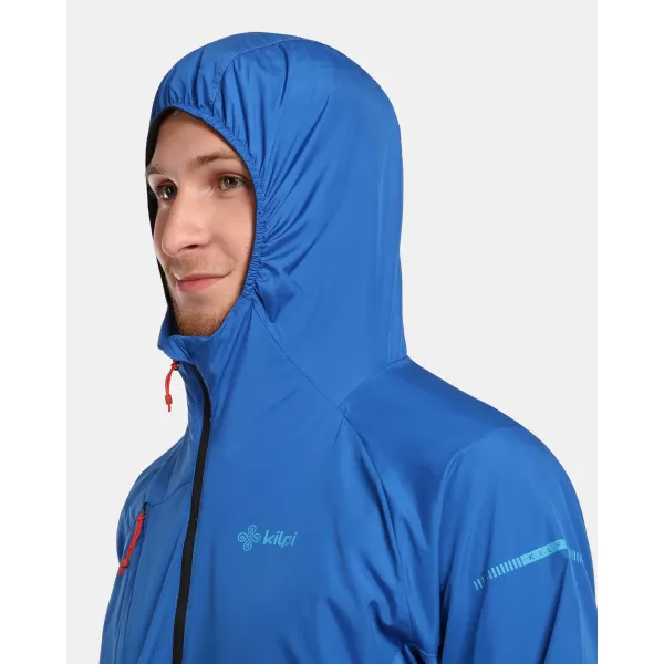  Blazer de vânt pentru bărbați KILPI ROSA-M 1M0109KI ALBASTRU ÎNCHIS 