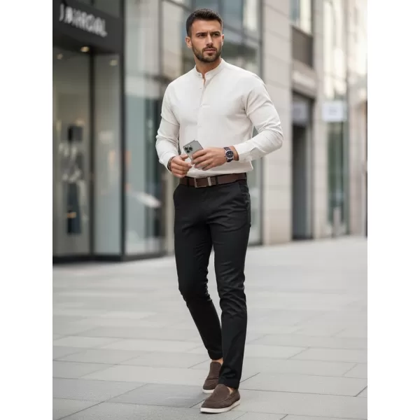  Pantaloni pentru bărbați DSTREET UX4484 NEGRU 