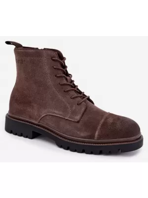 Botine pentru bărbați BIG STAR SHOES UU174220 NEGRU