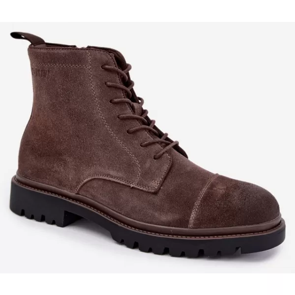  Botine pentru bărbați BIG STAR SHOES UU174220 NEGRU 