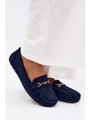 Mocasini de dama BOTO FT247 ALBASTRU MARIN