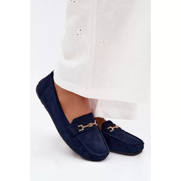  Mocasini de dama BOTO FT247 ALBASTRU MARIN 