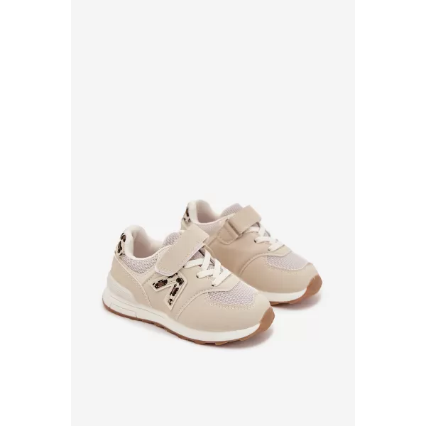  Adidași pentru copii BOTO 1678-1D/2D/3D BEJ 