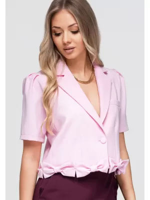 Geaca de dama OMBRE OW-BL-E0002 ROZ