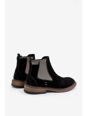 Pantofi pentru bărbați BIG STAR SHOES OO174154 NEGRU