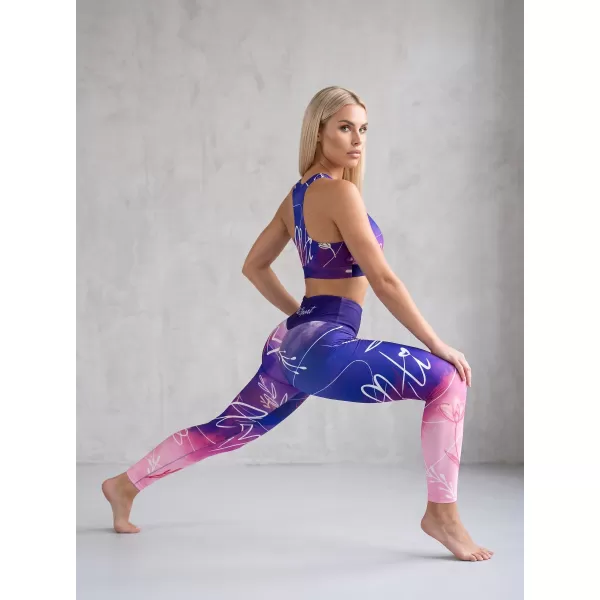  Jambiere lungi premium pentru femei (dimensiuni noi) ALTISPORT VOJ/ALW083LEG05 VIOLET 
