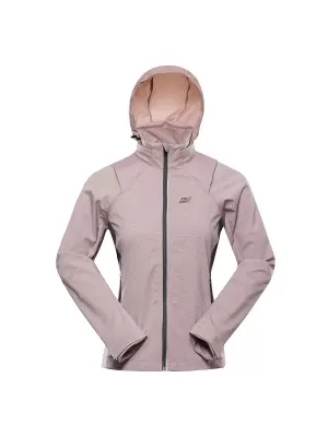 Jachetă-vestă softshell pentru femei ALPINE PRO SPERTA 2 MOV PAL