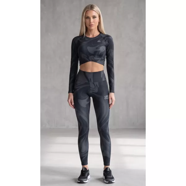  Jambiere lungi premium pentru femei (dimensiuni noi) ALTISPORT VOJ/ALW072LEG05 NEGRU 