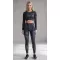 Jambiere lungi premium pentru femei (dimensiuni noi) ALTISPORT VOJ/ALW072LEG05 NEGRU