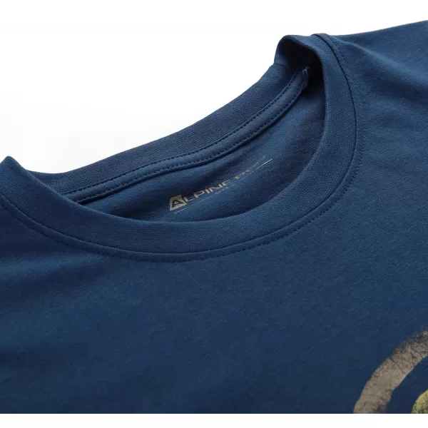  Tricou pentru bărbați ALPINE PRO TERMES 4 VARIANTA PC MOONLIT OCEAN 