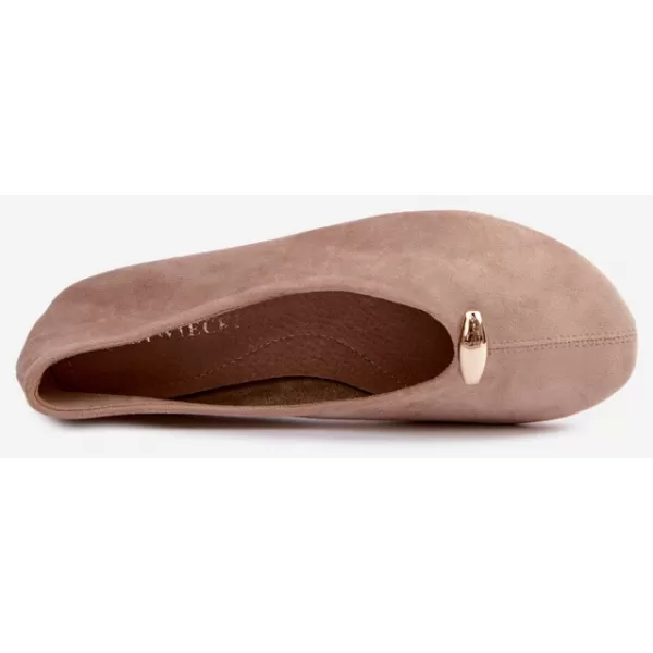  Balerini de dama BOTO JH607P BEJ 
