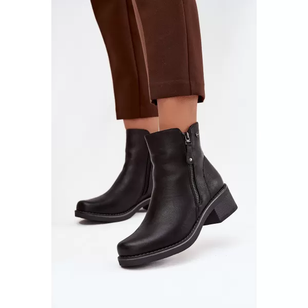  Botine de dama EVENTO 24BT02-7992 NEGRU 