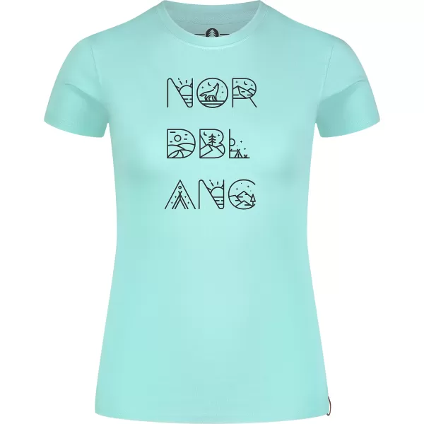  Tricou de damă NORDBLANC RESCUE NBSLT8178 ALBASTRU DESCHIS 