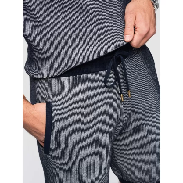  Pantaloni scurți pentru bărbați OMBRE OM-SRCS-0202 ALBASTRU MARIN 
