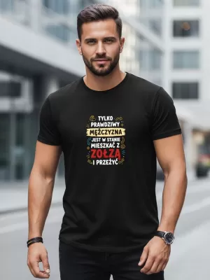 Tricou pentru bărbați DSTREET NX0104R-BK NEGRU