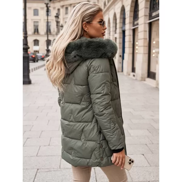  Geaca de dama DSTREET TY5739 VERDE 