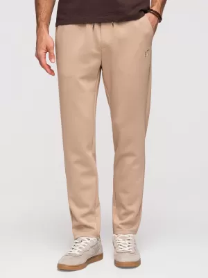 Pantaloni de trening pentru bărbați OMBRE OM-PSBC-0221 BEJ