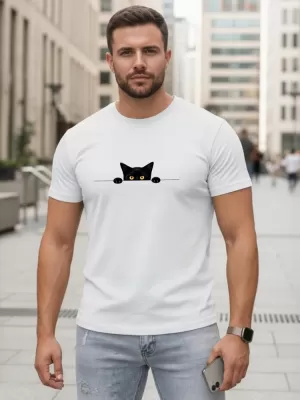 Tricou pentru bărbați DSTREET NX5102R-WH ALB