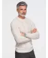 Pulover pentru bărbați OMBRE OM-SWSW-0191 ECRU