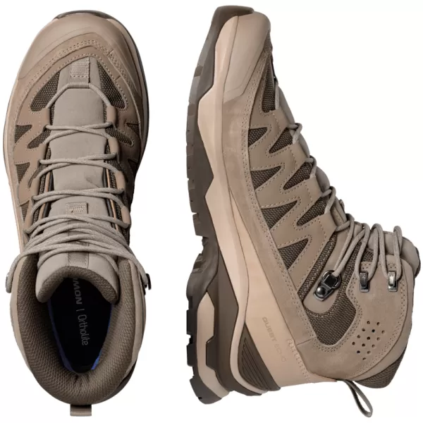  Pantofi pentru bărbați SALOMON QUEST ECHO GORE TEX L49146400 NUC/DESERT BRONZ/MĂSLINE NEGRU 