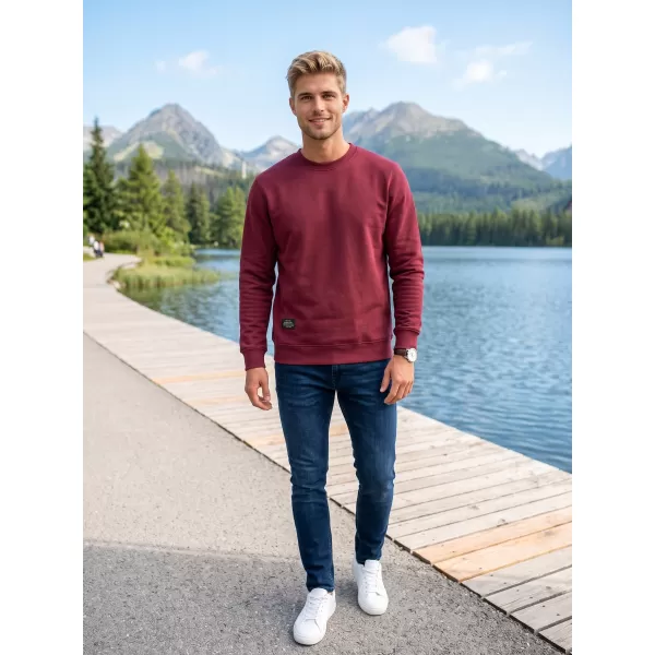 Hanorac pentru bărbați ALTISPORT NP/ALMST43001 BURGUNDIA 