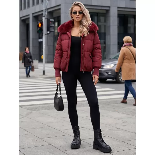  Geaca de dama DSTREET TY5817 BURGUNDIA 