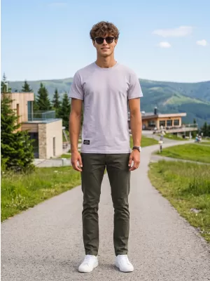 Tricou pentru bărbați ALTISPORT NP/ALMST20001 GRI MOALE