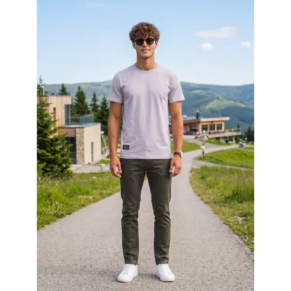  Tricou pentru bărbați ALTISPORT NP/ALMST20001 GRI MOALE 