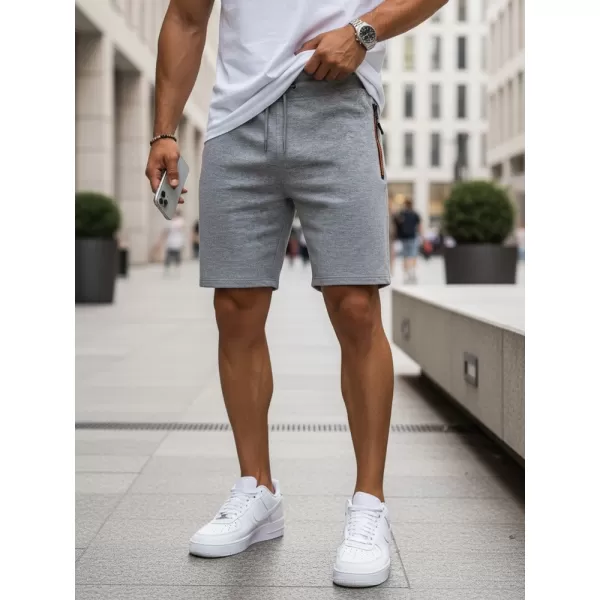  Pantaloni scurți pentru bărbați DSTREET SX2277 GRI DESCHIS 