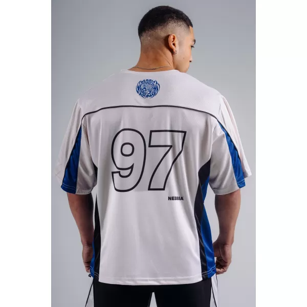  Tricou supradimensionat din jerseu 97 NEBBIA PRIMAL 885 CREMĂ 