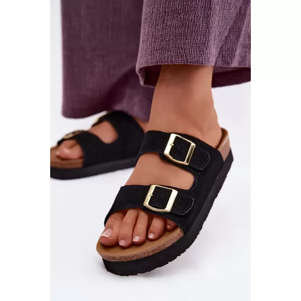  Papuci de damă VINCEZA 102657 NEGRU 