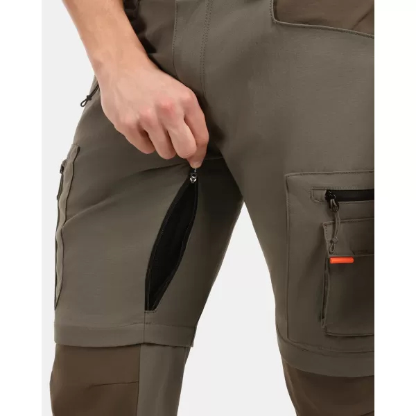  Pantaloni pentru bărbați KILPI SURVIVOR-M 1M0403KI VERDE 
