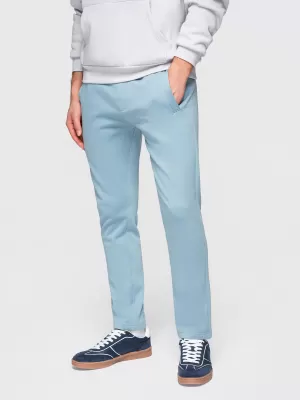 Pantaloni de trening pentru bărbați OMBRE OM-PABS-0304 ALBASTRU DESCHIS