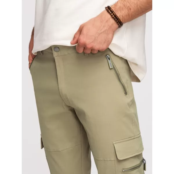  Pantaloni pentru bărbați OMBRE P1517 MĂSLINE 
