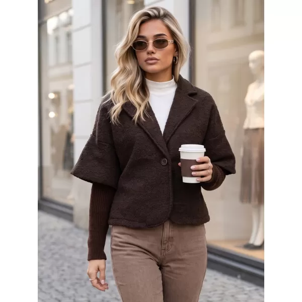  Palton de damă DSTREET NY0843 MARO 