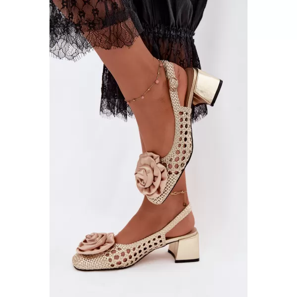  Sandale de dama ARTIKER 58C0798 AUR 