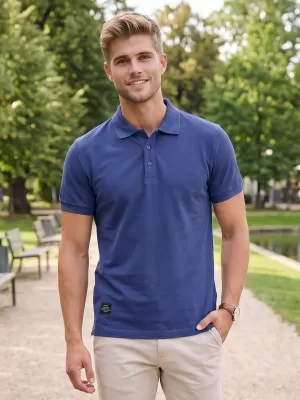 Tricou pentru bărbați cu guler ALTISPORT NP/ALMST90601 OBICEIURI