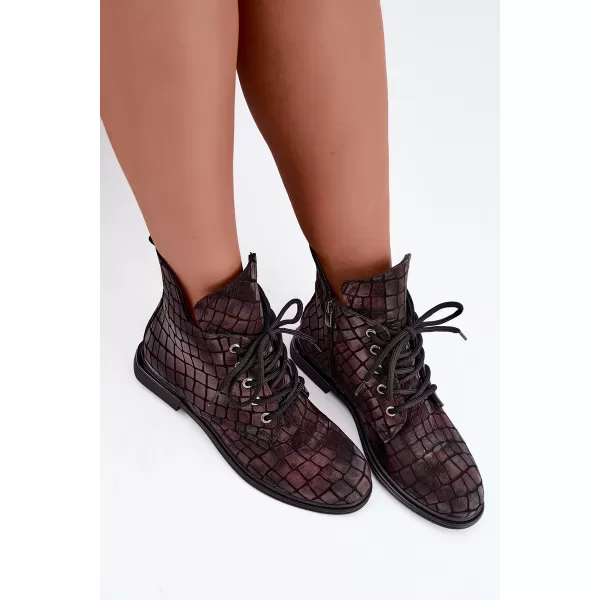  Pantofi de dama ARTIKER 55C1327 CIOCOLATA/NEGRU 