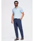 Pantaloni pentru bărbați OMBRE OM-PACP-0310 ALBASTRU MARIN