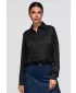 Cămașă de damă OMBRE OW-SH-E0059 NEGRU