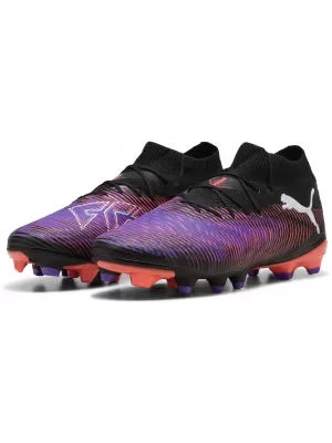 Cizme de fotbal PUMA FUTURE 8 PRO FG/AG 108139-01 NEGRU/ALB/ROȘU STRĂLUCITOR