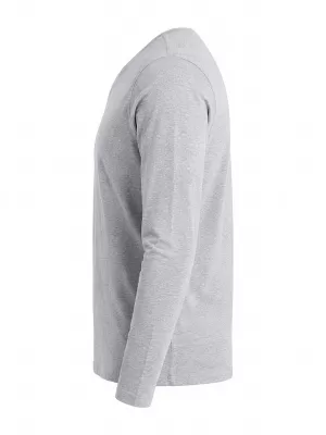 Tricou pentru bărbați OMBRE L171 MELANGE GRI